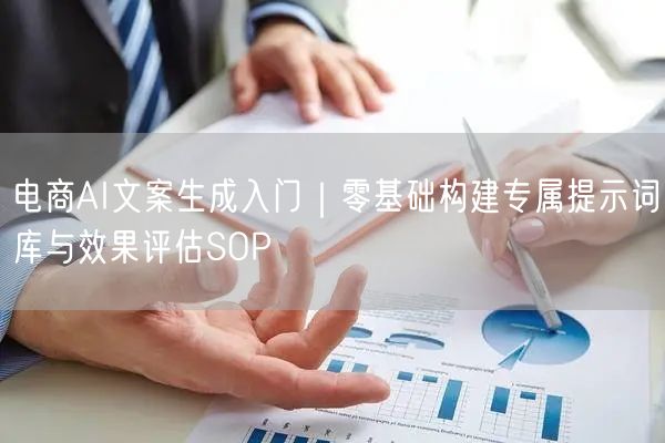 电商AI文案生成入门|零基础构建专属提示词库与效果评估SOP