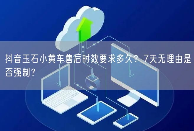 抖音玉石小黄车售后时效要求多久?7天无理由是否强制?